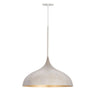 Maxim Lighting Fleur Large Pendant White/Gold