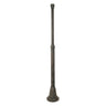 Maxim Lighting 84" Anchor Pole with Photo Cell Black
