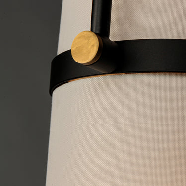 Maxim Lighting Oscar 2-Light Floor Lamp Bronze/Antique Brass