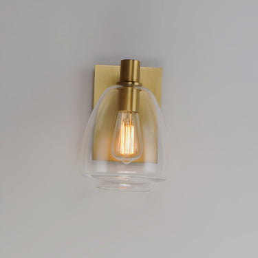 Maxim Lighting Babylon Wall Sconce Satin Brass