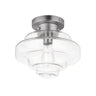 Maxim Lighting Harbor Flush Mount Satin Nickel