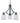 Axis Down Light Chandelier by Maxim - 11223FTOI