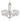 Axis Single Tier Chandelier by Maxim - 11225FTSN