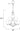 Axis Multitier Chandelier by Maxim - 11226FTSN
