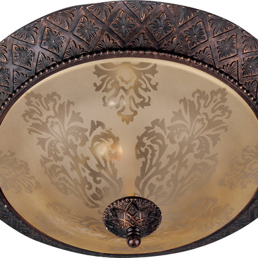Maxim Lighting Symphony 2-Light Flush Mount Oil Rubbed Bronze