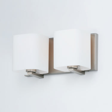 Maxim Lighting Wrap 2-Light Bath Vanity Satin Nickel