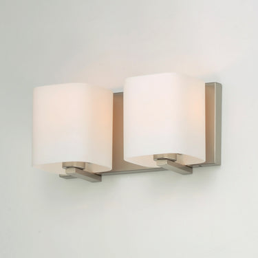 Maxim Lighting Wrap 2-Light Bath Vanity Satin Nickel