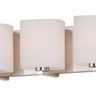 Maxim Lighting Wrap 3-Light Bath Vanity Satin Nickel