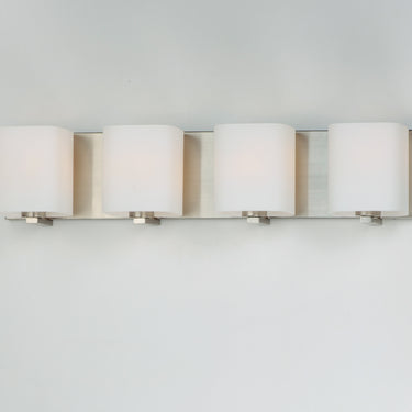 Maxim Lighting Wrap 4-Light Bath Vanity Satin Nickel