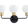 Maxim Lighting Coraline 3-Light Bath Vanity Bronze/Satin Brass