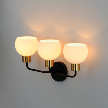 Maxim Lighting Coraline 3-Light Bath Vanity Bronze/Satin Brass