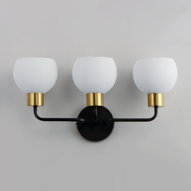Maxim Lighting Coraline 3-Light Bath Vanity Bronze/Satin Brass
