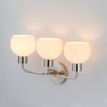 Maxim Lighting Coraline 3-Light Bath Vanity Satin Nickel