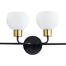 Maxim Lighting Coraline 4-Light Bath Vanity Bronze/Satin Brass
