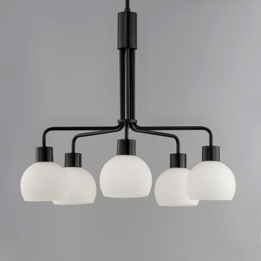 Maxim Lighting Coraline 5-Light Chandelier Black