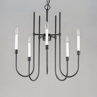 Maxim Lighting Tux 5-Light Chandelier Black