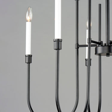 Maxim Lighting Tux 9-Light Chandelier Black
