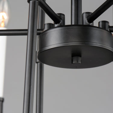 Maxim Lighting Tux 9-Light Chandelier Black