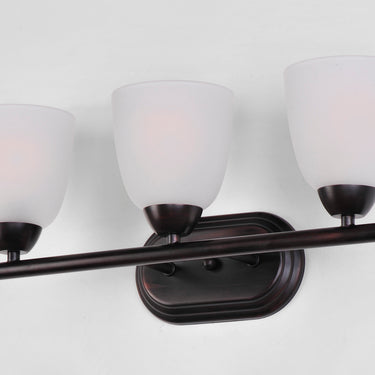 Maxim Lighting Axis 3-Light Bath Vanity Oil Rubbed Bronze