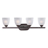 Maxim Lighting Axis 4-Light Bath Vanity Oil Rubbed Bronze