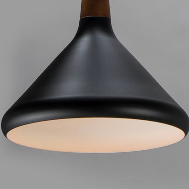 Maxim Lighting Nordic Pendant Walnut/Black