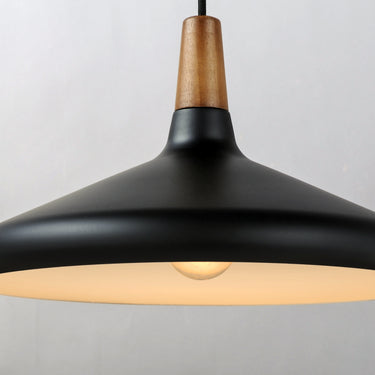 Maxim Lighting Nordic Pendant Walnut/Black