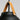 Maxim Lighting Nordic Pendant Tan Leather/Black