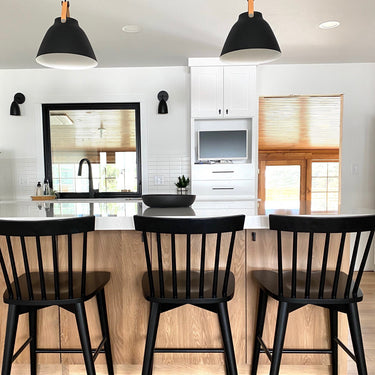 Maxim Lighting Nordic Pendant Tan Leather/Black