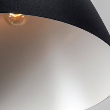 Maxim Lighting Nordic Pendant Tan Leather/Black