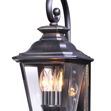 Maxim Lighting Knoxville 3-Light Outdoor Wall Bronze