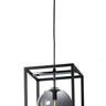 Maxim Lighting Fluid LED Pendant Black/Polished Chrome