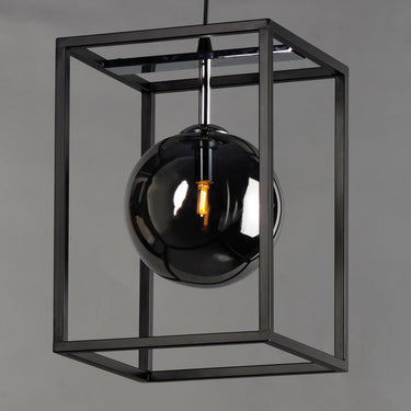 Maxim Lighting Fluid LED Pendant Black/Polished Chrome