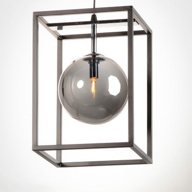 Maxim Lighting Fluid LED Pendant Black/Polished Chrome
