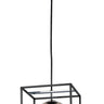 Maxim Lighting Fluid LED Pendant Black/Polished Chrome