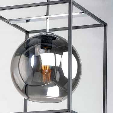 Maxim Lighting Fluid LED Pendant Black/Polished Chrome