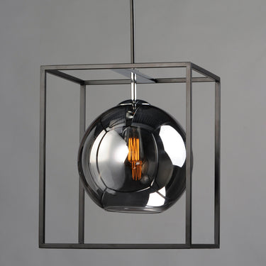 Maxim Lighting Fluid LED Pendant Black/Polished Chrome