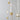 Maxim Lighting Charlton 9-Light Chandelier Weathered White/Gold Leaf