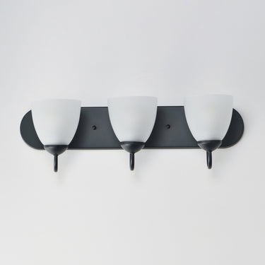 Maxim Lighting Axis 3-Light Strip Bath Vanity Black