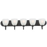 Maxim Lighting Axis 5-Light Strip Bath Vanity Black
