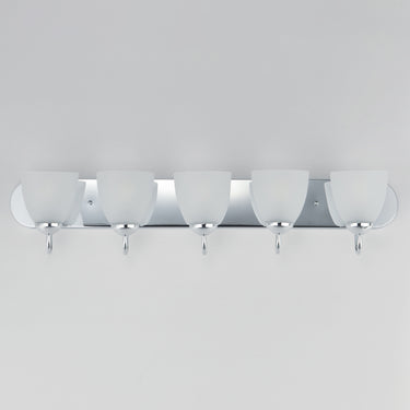 Maxim Lighting Axis 5-Light Strip Bath Vanity Polished Chrome