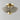 Maxim Lighting Poppy 12" Flush Mount Silver Gold/Satin Brass