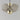 Maxim Lighting Poppy 12" Pendant Silver Gold/Satin Brass