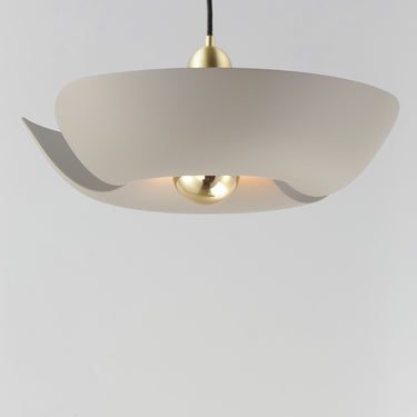 Maxim Lighting Poppy 18" Pendant Silver Gold/Satin Brass