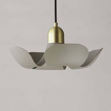 Maxim Lighting Poppy 18" Pendant Silver Gold/Satin Brass