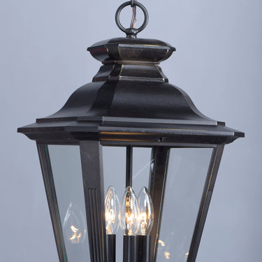 Maxim Lighting Knoxville 3-Light Outdoor Pendant Bronze