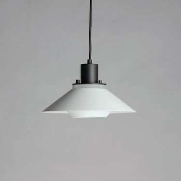 Maxim Lighting Oslo 11.75" Small Pendant Black/White