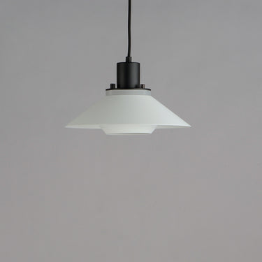 Maxim Lighting Oslo 11.75" Small Pendant Black/White