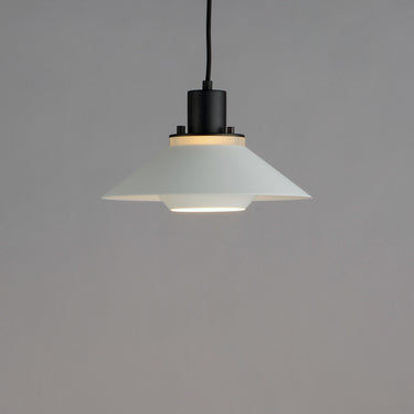 Maxim Lighting Oslo 11.75" Small Pendant Black/White