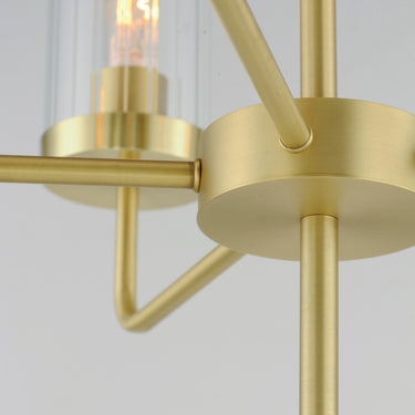 Maxim Lighting Crosby 5-Light Chandelier Satin Brass