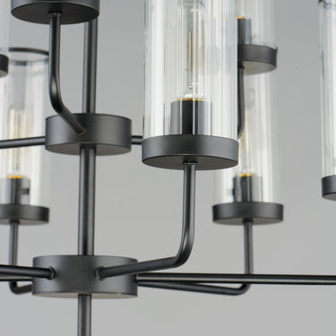 Maxim Lighting Crosby 9-Light Chandelier Black